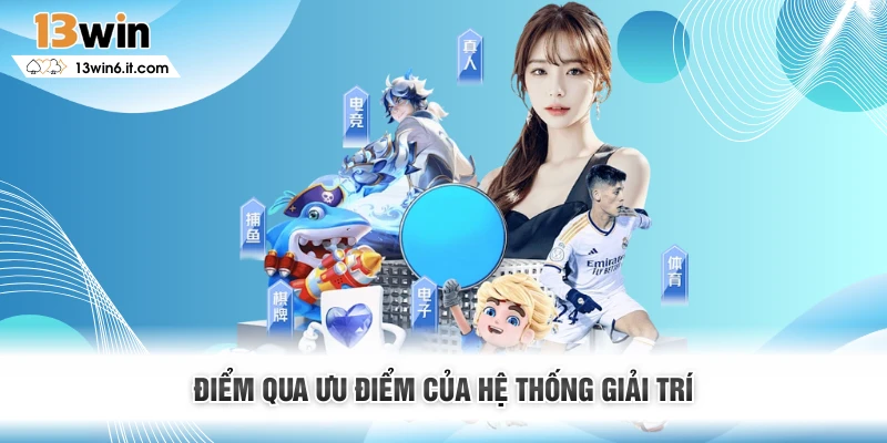 Điểm qua ưu điểm của hệ thống giải trí